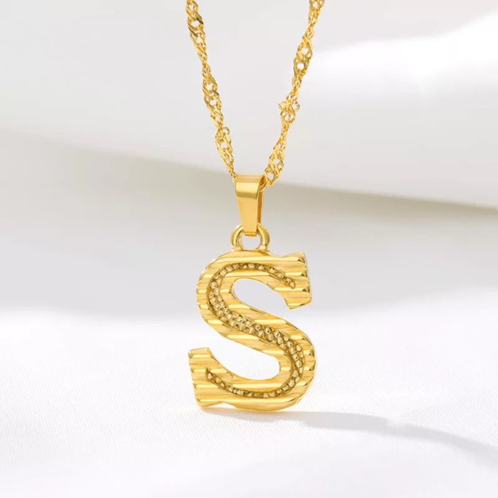 Initial Letter Necklace